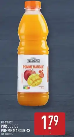 ALDI Rio d'oro pur jus de pomme mangue offre