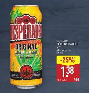 ALDI Desperado bière aromatisée 5.9° offre