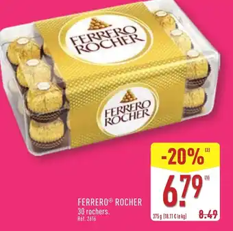 ALDI Ferrero rocher offre