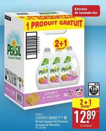 ALDI Persil lessive liquide offre