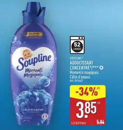 ALDI Soupline adoucissant concentré offre