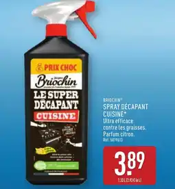 ALDI Briochin spray décapant cuisine offre