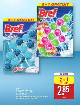 ALDI Bref 3 blocs wc offre