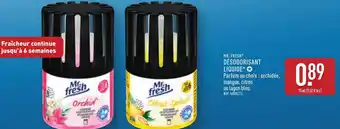 ALDI Mr. fresh désodorisant liquide offre