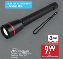 ALDI Casalux lampe torche à led offre