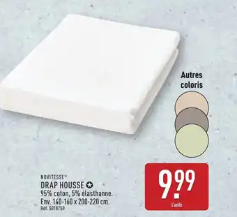 ALDI Novitesse drap housse offre