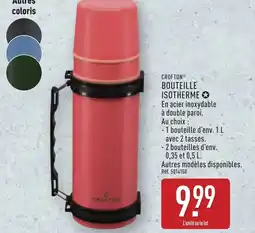 ALDI Crofton bouteille isotherme offre