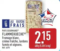 ALDI Pays gourmand flammekueche offre