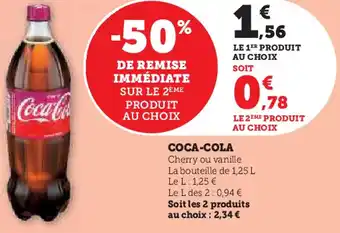 Hyper U Coca-cola offre