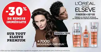 Hyper U L'oréal paris fiber booster offre