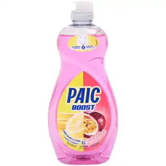 Action Liquide vaisselle Paic Boost Citron & Fruit de la passion offre