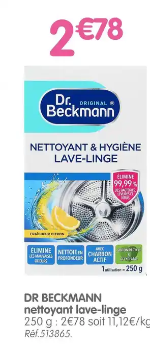 b&m DR BECKMANN Nettoyant lave-linge offre