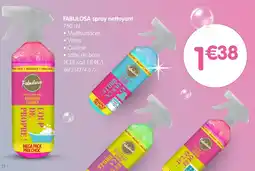 b&m FABULOSA spray nettoyant offre