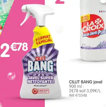 b&m CILLIT BANG Cillit bang javel offre