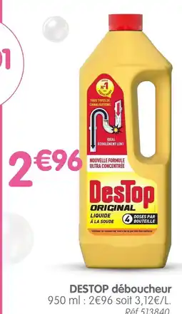 b&m DESTOP Déboucheur offre