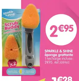 b&m SPARKLE & SHINE Éponge grattante offre