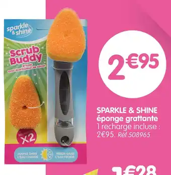 b&m SPARKLE & SHINE Éponge grattante offre