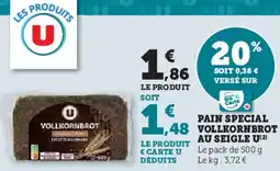 Hyper U U Pain special vollkornbrot AU seigle offre