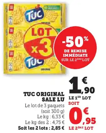 Hyper U Tuc original sale LU offre