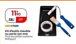 Weldom Kit d'outils meuble ou porte 110 mm offre