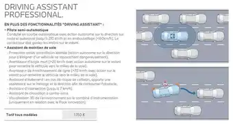 BMW Driving assistant professional offre