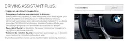 BMW Driving assistant plus offre