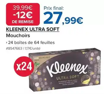 Costco Kleenex - ultra soft mouchoirs offre