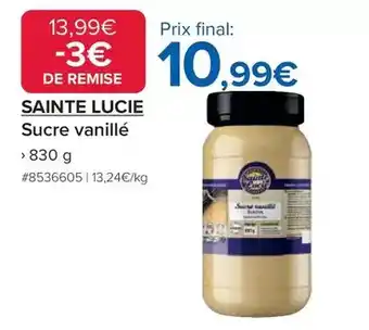 Costco Sainte lucie - sucre vanillé offre