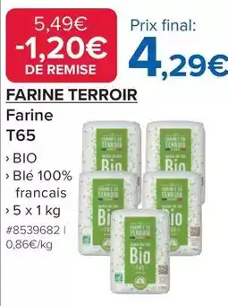 Costco Farine terroir farine t65 offre