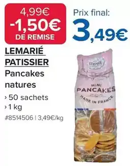 Costco Lemarié - patissier pancakes natures offre