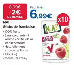 Costco Na! - sticks de framboise offre