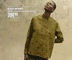 Monoprix Blouse imprimée offre