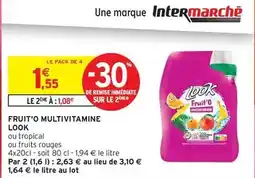 Intermarché Look - fruit'o multivitamine offre