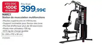 Costco Marcy - station de musculation multifonctions offre