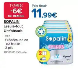 Costco Sopalin - essuie-tout ultr'absorb offre