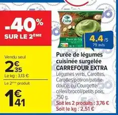 Hyper U Princesse amandine - pomme de terre de consommation lavee a chair ferme offre