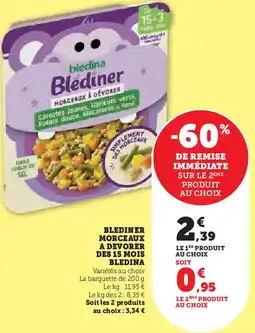 Hyper U Blediner morceaux a devorer des 15 mois offre