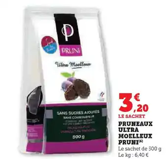 Hyper U Pruni pruneaux ultra moelleux offre