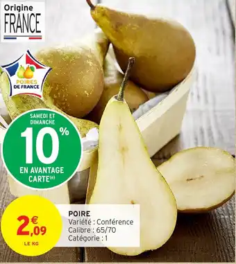 Intermarché POIRE offre