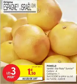 Intermarché Pomelo offre