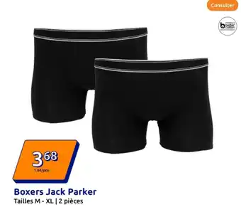 Action Boxers Jack Parker offre