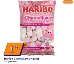 Action HARIBO Chamallows Hearts offre