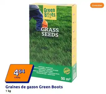 Action GREEN BOOTS Graines de gazon offre