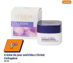 Action L'ORÉAL Crème de jour antirides Collagène offre