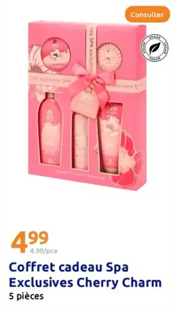 Action Coffret cadeau Spa Exclusives Cherry Charm offre