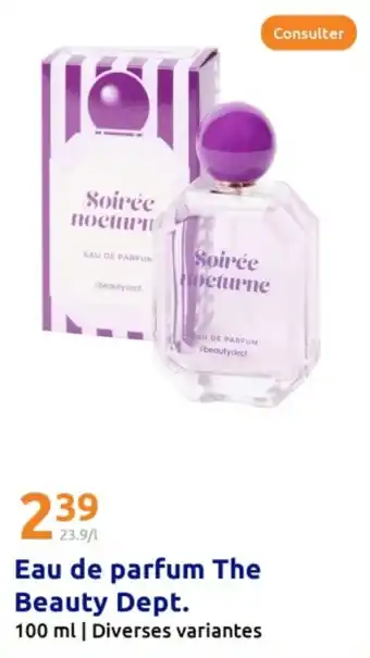 Action Eau de parfum The Beauty Dept. offre