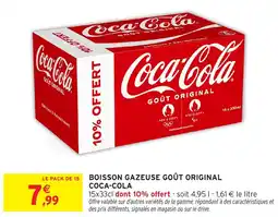 Intermarché Coca-cola boisson gazeuse goût original offre