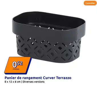 Action Panier de rangement Curver Terrazzo offre