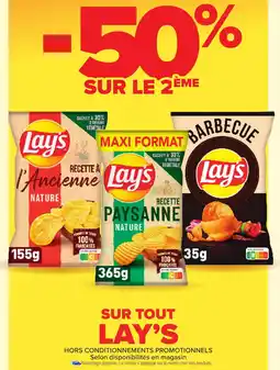 Carrefour Market Lay's offre