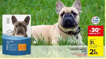 Carrefour CARREFOUR COMPANINO Croquettes pour chien Mini offre